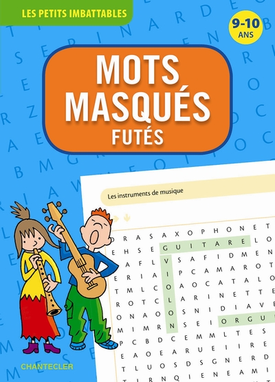 Picture of MOTS MASQUES FUTES (9-10 ANS). LES PETITS IMBATTABLES
