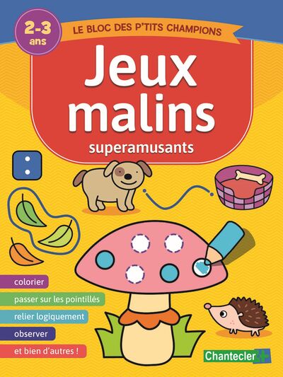 Image de Jeux malins superamusants (2-3 a.)