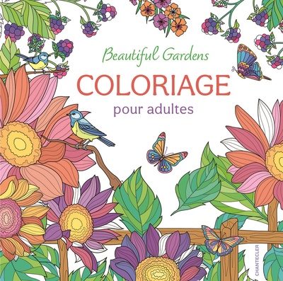 Picture of Beautiful Gardens - Coloriage pour adultes