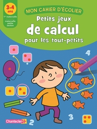 Image de Mon cahier d'écolier (3-4 ans) calcul