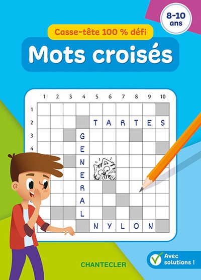 Picture of Casse-tête 100% défi (8-10 a.) - Mots croisés