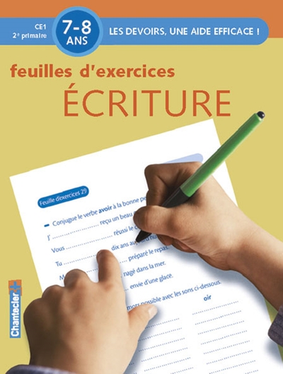 Image de DEVOIRS - FEUILLES D'EX. ECRITURE (7-8 A.)
