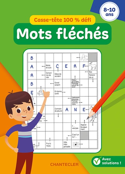 Picture of Casse-tête 100% défi (8-10 a.) - Mots fléchés