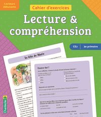 Image de Cahier d'exercices lecture & compréhension (CE2 -3e primaire) (vert-violet)