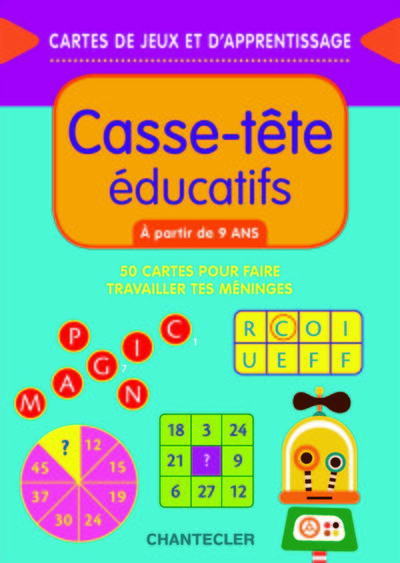 Picture of CASSE-TETE EDUCATIFS (A PARTIR DE 9 ANS)