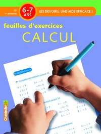 Image de DEVOIRS - FEUILLES D'EX. CALCUL (6-7 A.)