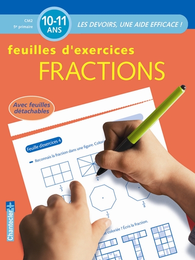 Picture of DEVOIRS FRACTIONS CM2 10-11 ANS - FEUILLES D'EXERCICES