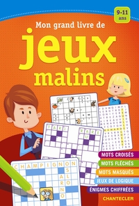 Picture of MON GRAND LIVRE DE JEUX MALINS (9-11 ANS)