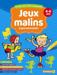 Picture of BLOC JEUX MALINS SUPERAMUSANTS 4-6 ANS
