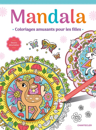 Image de Mandala - Coloriages amusants pour les filles