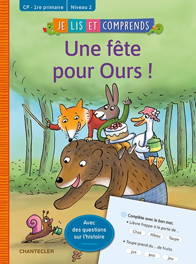 Picture of JE LIS ET COMPRENDS - UNE FETE POUR OURS