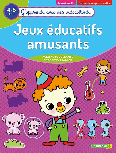Picture of JEUX EDUCATIFS AMUSANTS (4-5 A)