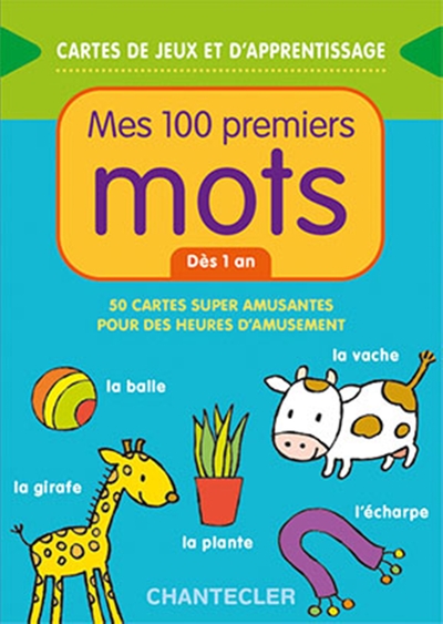 Image de Cartes de jeux et d'apprentissage - Mes 100 premiers mots (dès 1 an)