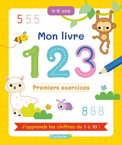 Image de Mon livre 123 - Premiers exercices (4-6 a.)