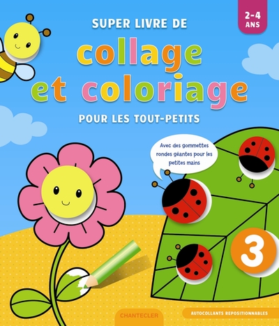 Image de SUPER LIVRE DE COLLAGE ET COLORIAGE POUR LES TOUT-PETITS (2-