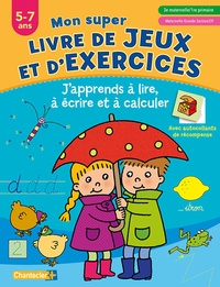 Picture of MON SUPER LIVRE DE JEUX ET D'EXERCICES (5-7 A)