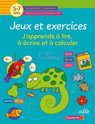 Image de Jeux et exercices - J'apprends à lire, à écrire et à calculer 5-7a.