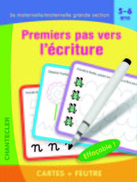 Picture of CARTES + FEUTRE PREMIERS PAS VERS L'EXRITURE (5-6 A)