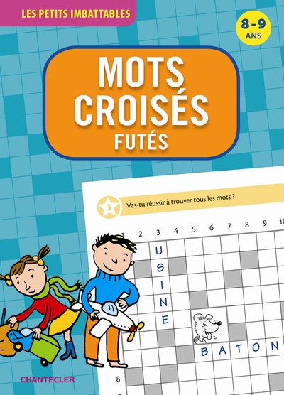Picture of MOTS CROISES FUTES (8-9 ANS) LES PETITS IMBATTABLES