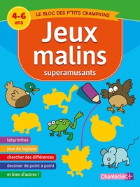 Image de Jeux malins superamusants (4-6 a.)