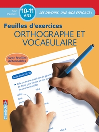Image de ORTHOGRAPHE ET VOCABULAIRE CM2 5E PRIMAIRE - EXERCICES