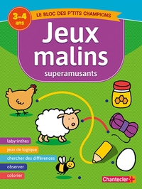 Image de Jeux malins superamusants (3-4 a.)
