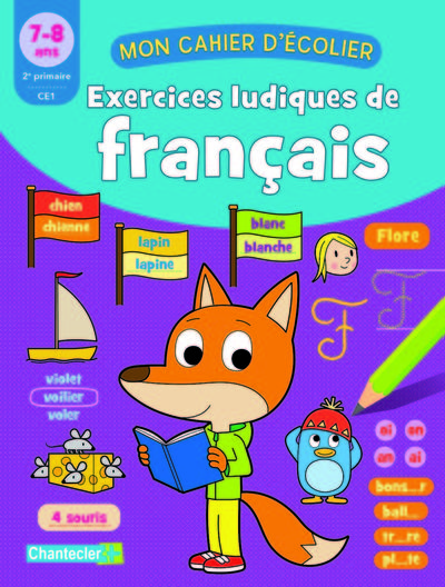 Picture of EXERCICES LUDIQUES DE FRANÇAIS (7-8 A.)