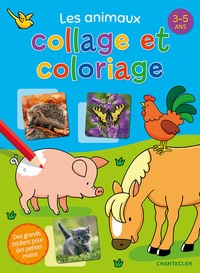 Image de Les animaux collage et coloriage (3-5 a.)