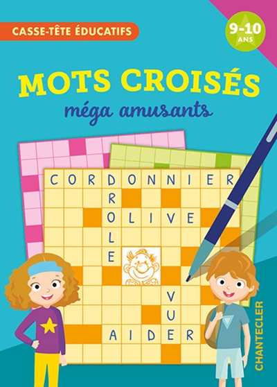 Image de Mots croisés méga amusants (9-10 a.)