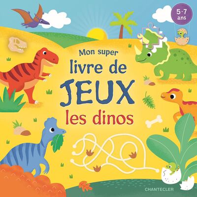 Image de Mon super livre de jeux - Les dinos