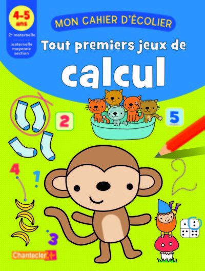 Image de TOUT PREMIERS JEUX DE CALCUL (4-5 A.)