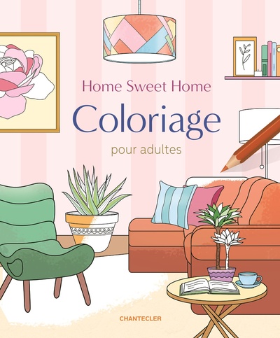 Picture of Home sweet home - Coloriage pour adultes