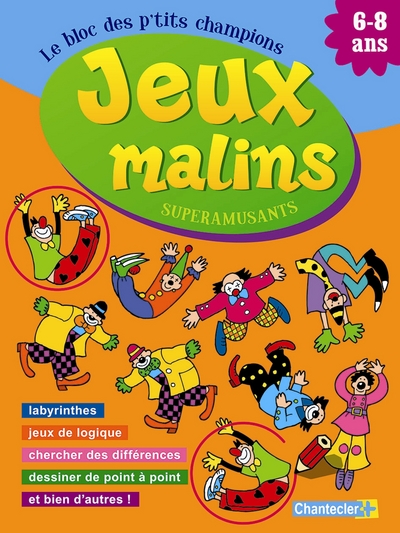 Picture of JEUX MALINS SUPERAMUSANTS (6-8 ANS)