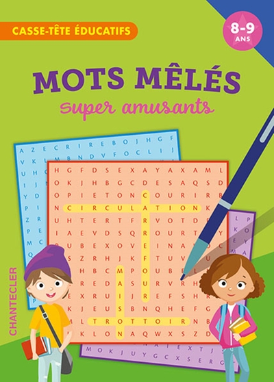 Picture of Mots mêlés super amusants (8-9 a.)