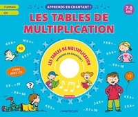 Picture of APPRENDS EN CHANTANT LES TABLES DE MULTIPLICATION (7-8 A)