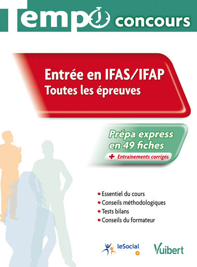 Picture of Concours  AS, AP - Ecrit et oral - Tempo - L'essentiel en fiches