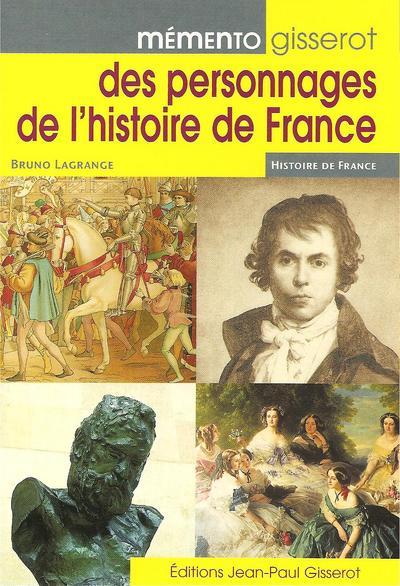 Image de Mémento GISSEROT des personnages de l'histoire de France