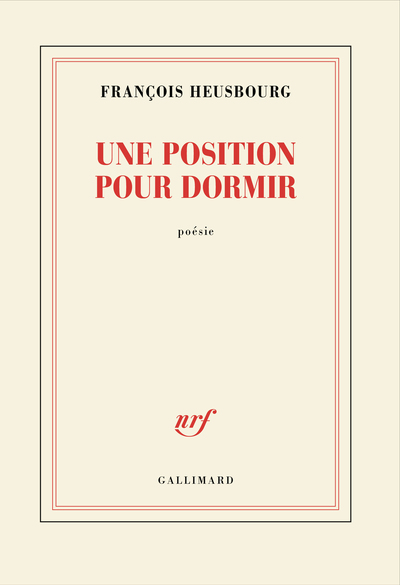 Picture of Une position pour dormir