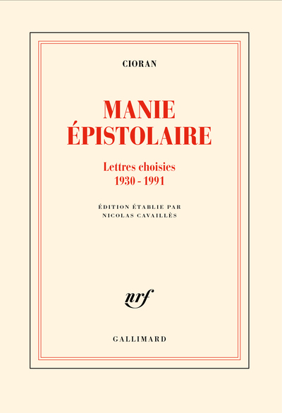 Picture of Manie épistolaire