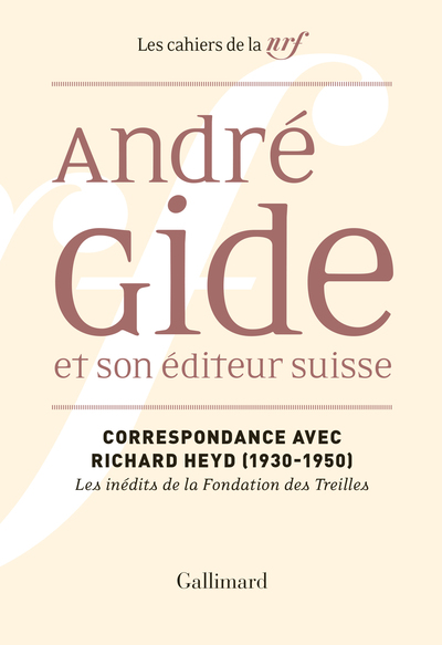 Picture of André Gide et son éditeur suisse