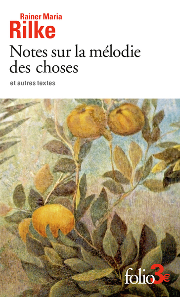 Image de Notes sur la mélodie des choses et autres textes