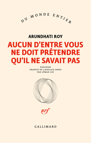 Picture of Aucun d'entre vous ne doit prétendre qu'il ne savait pas