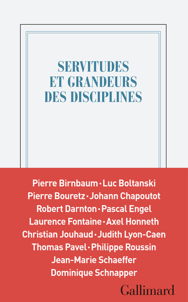 Image de Servitudes et grandeurs des disciplines