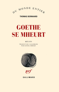 Image de Goethe se mheurt