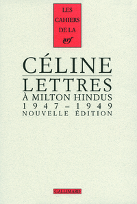 Image de Lettres à Milton Hindus