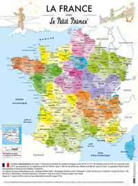 Picture of LA FRANCE AVEC LE PETIT PRINCE - POSTER