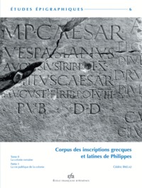 Picture of Corpus des inscriptions grecques et latines de Philippes