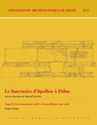 Picture of Le Sanctuaire d'Apollon à Délos. Tome II
