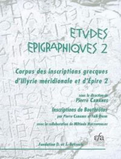Picture of Corpus des Inscriptions grecques d'Illyrie méridionale et d'Épire 2