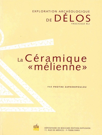 Picture of La céramique «mélienne»
